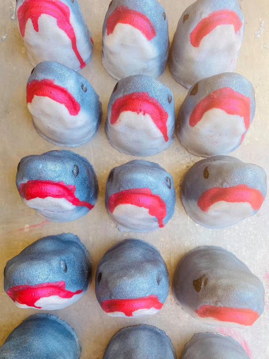 Wholesale lot of 10 Shark Attack BathBomb