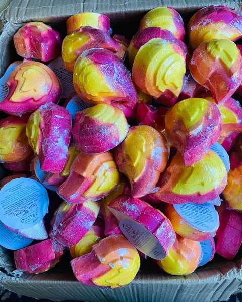 Wholesale Lot of 10 Flame BathBomb